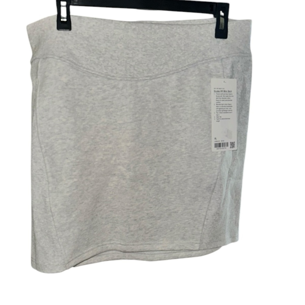 ⭐️NWT⭐️ Lululemon Scuba HR Mini Skirt Post Practice Casual Align Size XL